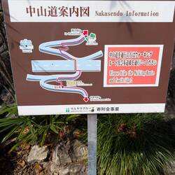 Beschilderung Nakasendo