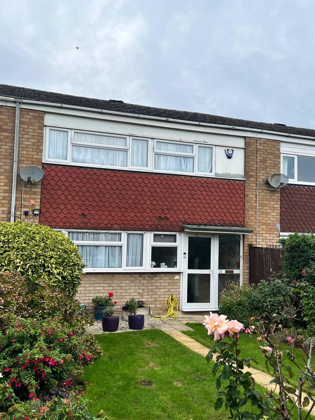 My first home in Slip End England before moving to Scotland then Australia