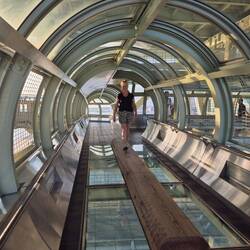 Glasböden in 50 m Höhe