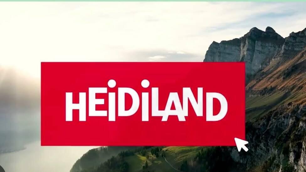 Heidiland! So wird die Region beworben. ...und wer will nicht Heidi und den Alp-Öhi besuchen.