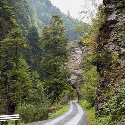 ...hatte die ganze Schlucht für mich alleine...