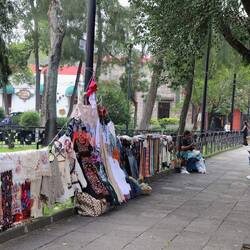 In the San Ángel district.