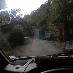 Bei Gegenverkehr muss sich arrangiert werden. Klappt in Spanien aber wesentlich besser als Italien