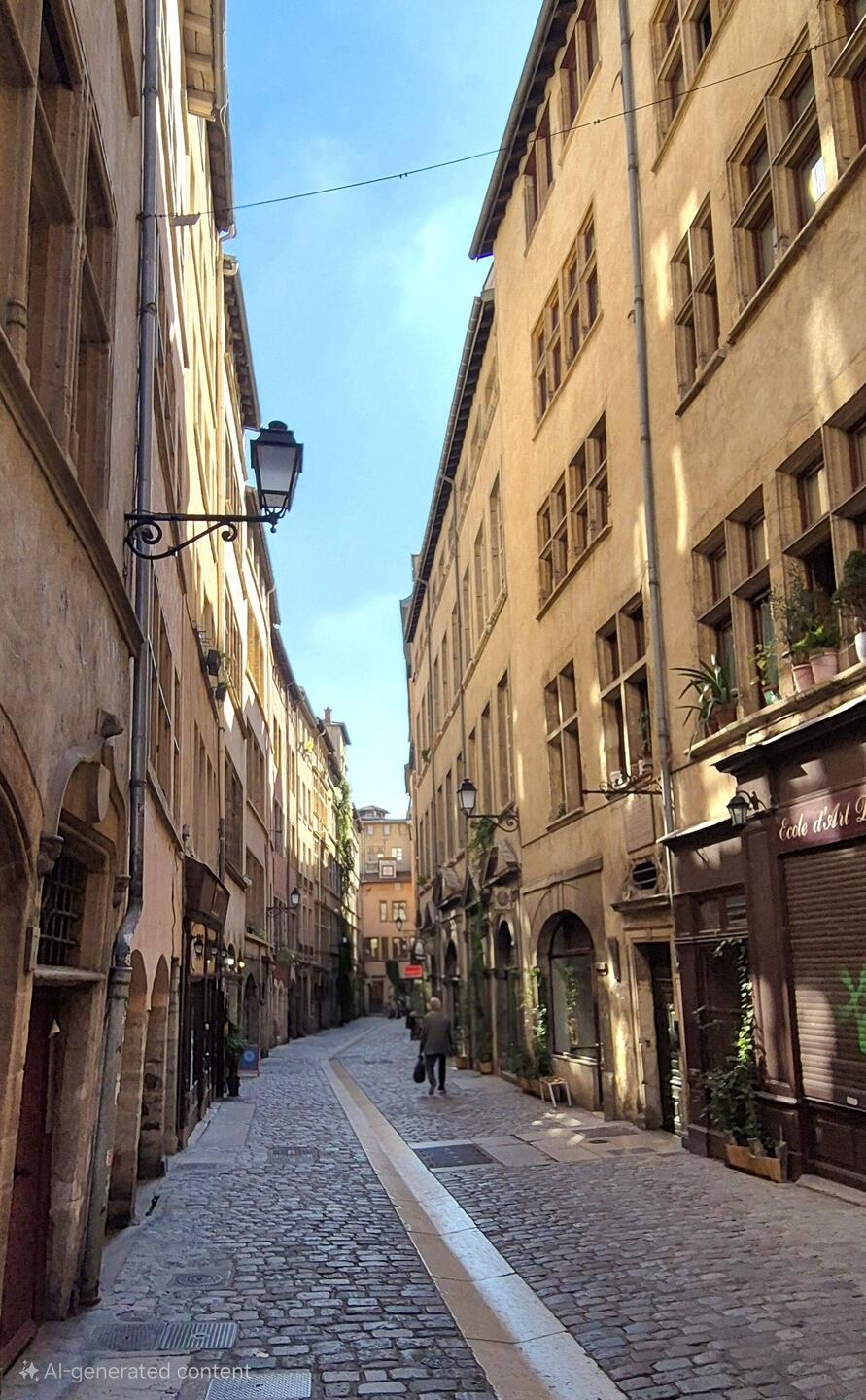 Rue Juiverie, our street for the next few days