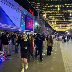 Just another weeknight at 11:00 pm