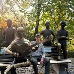 Recognize my friends? The Fab Four. I guess they were everywhere.