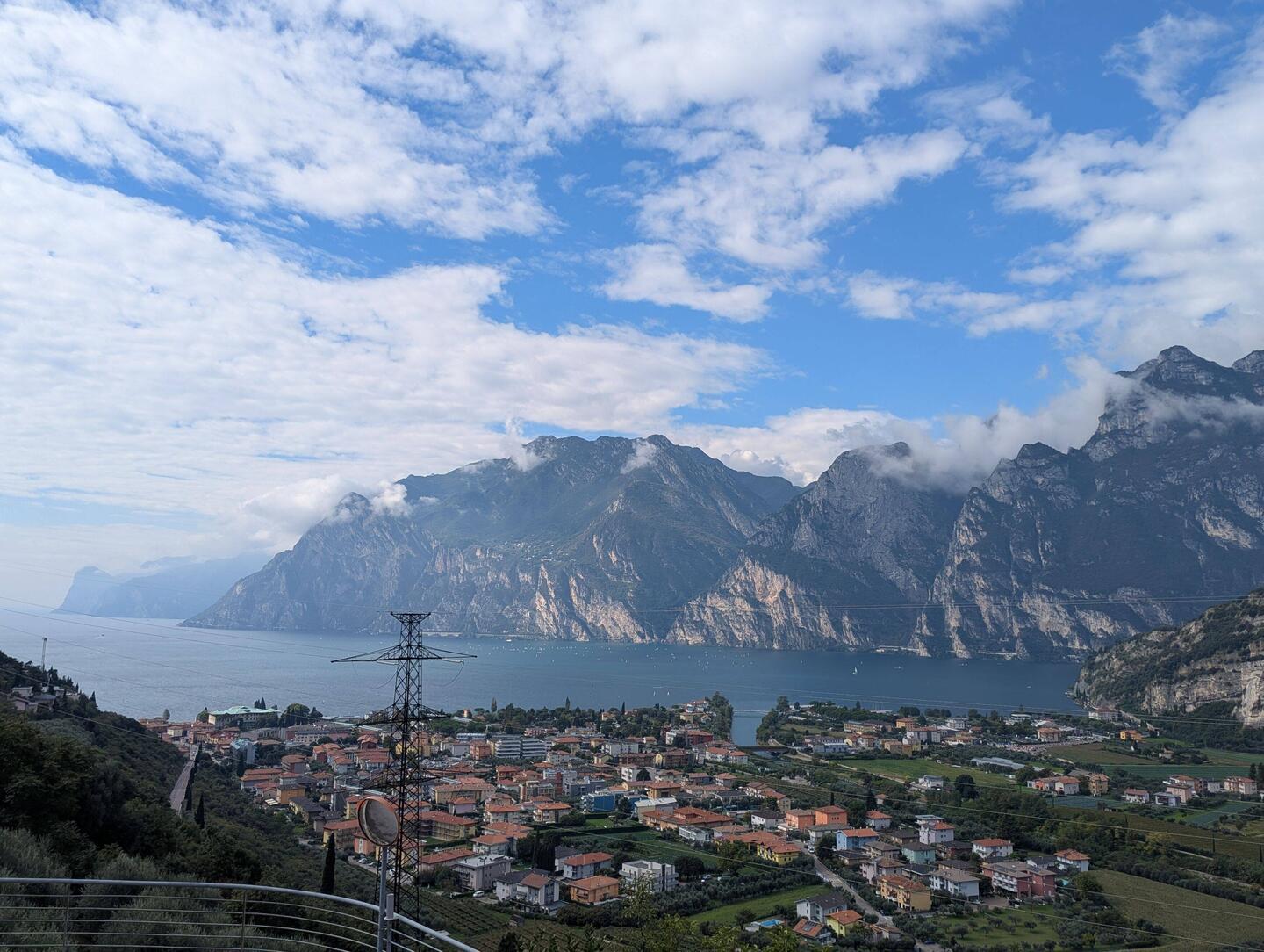 Der erste Blick auf den See