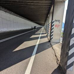 Mal mit extra Spur, da kann man auch ein Bild machen