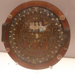 Terracotta plate 4c bc