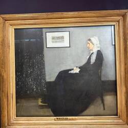Whistler's Mother. No Mr Bean in sight!