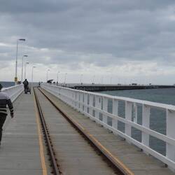 Walking out to the end