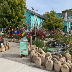 A shop in Suttons Bay. The capital of kitsch?
