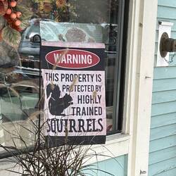 Store sign in Suttons Bay