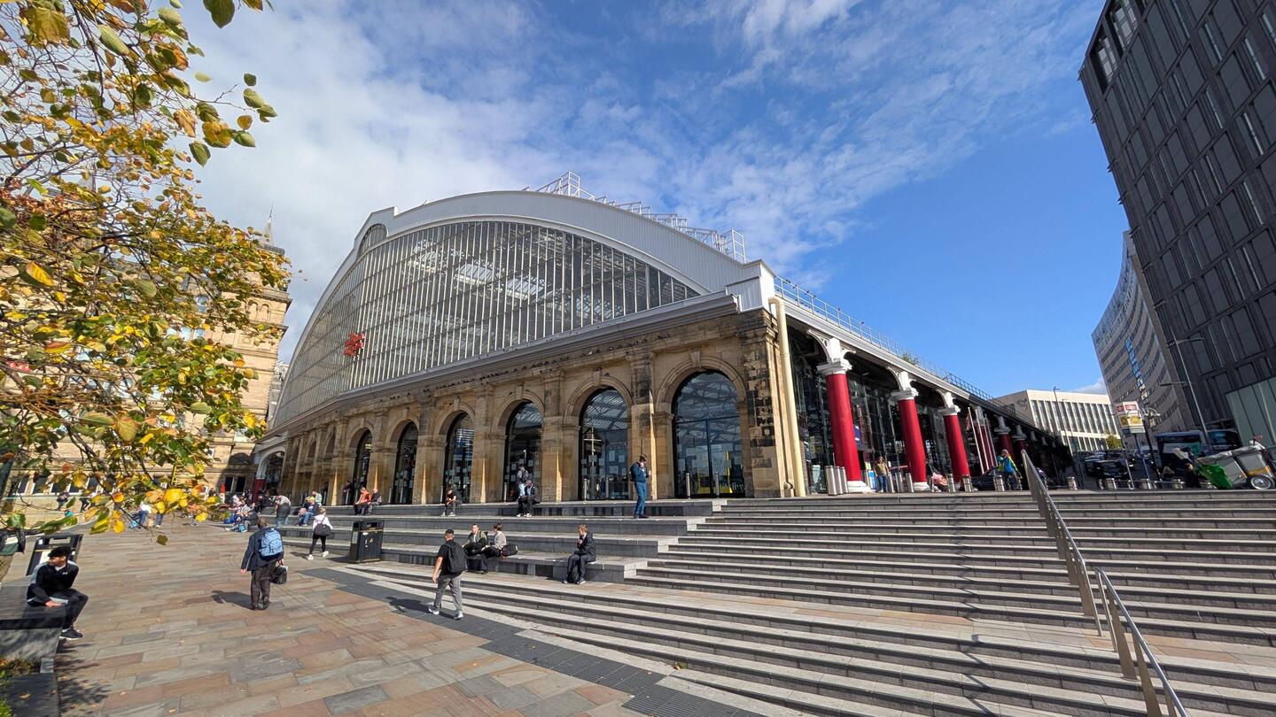 Der Bahnhof Lime Street - der Hauptbahnhof der Stadt