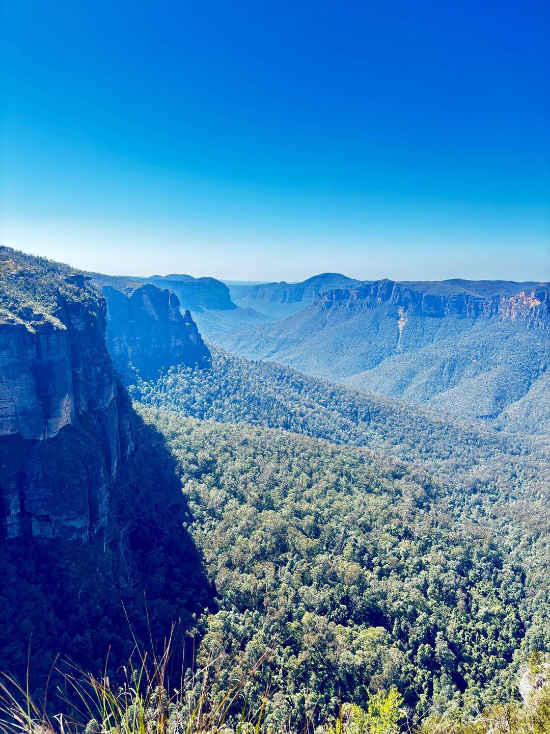 Een andere kant van de Blue Mountains!