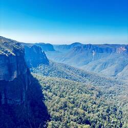 Een andere kant van de Blue Mountains!