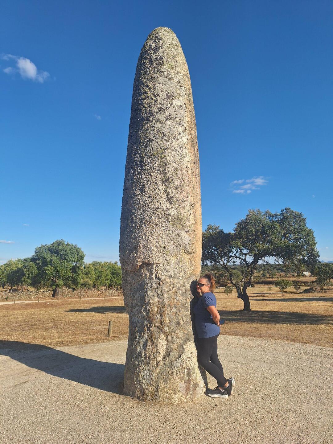 Menhir Meada, the tallest menhir in the Iberian peninsula