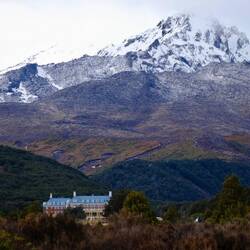 Es gab Neuschnee in der Nacht