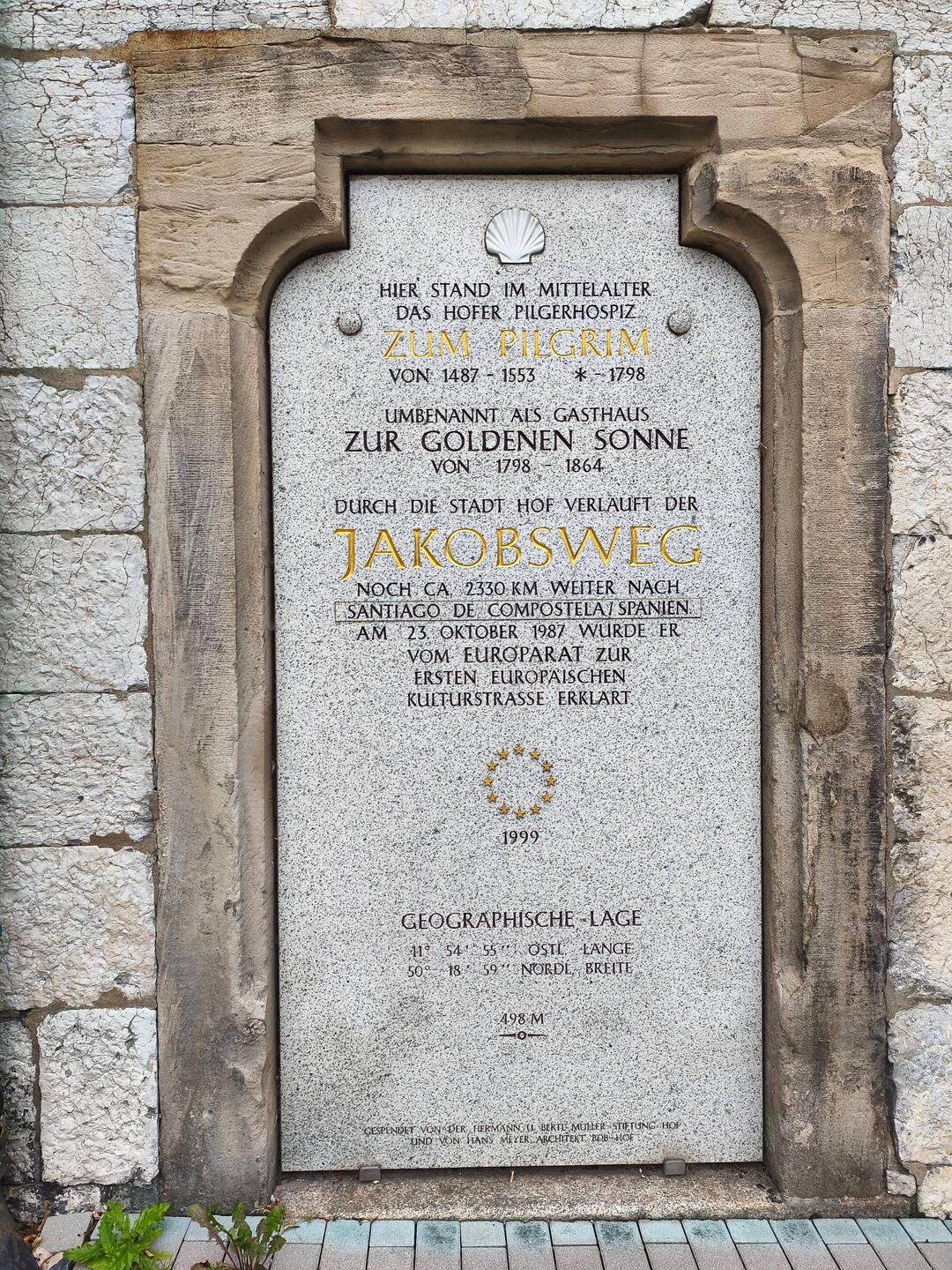 Hier führt auch der Jakobsweg vorbei