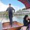 Our boatman, Alesh, whose family has had a right to charge for boating here for generations