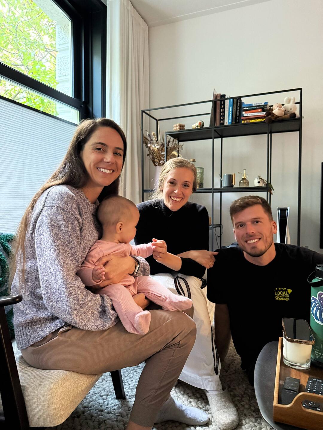 Nicole, Ben, and baby Billie