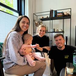 Nicole, Ben, and baby Billie