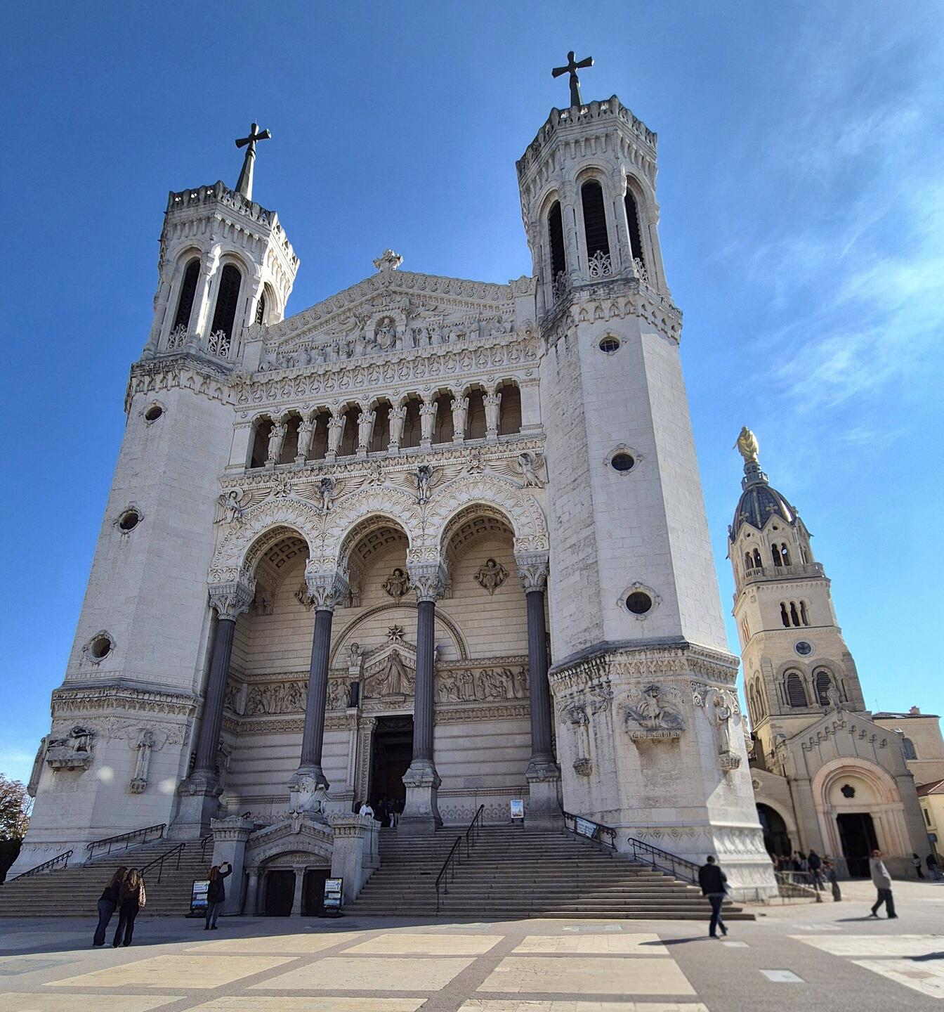 Notre Dame du Fourviere Cathedral, worth the climb!