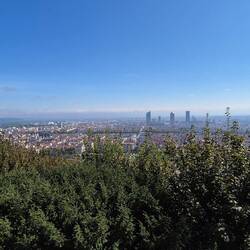 The view from the Cathedral grounds