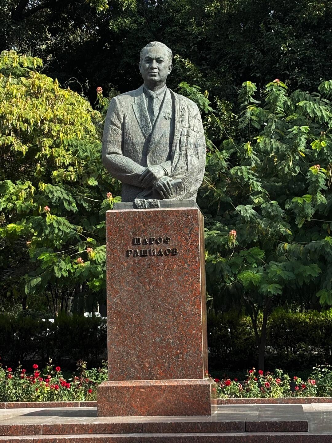 Sharof Rashidov, who was 1st Secretary of the Soviet Republic of Uzbekistan from 1957 to 1983