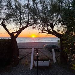 Und am Abend versank die Sonne im Meer... 😎