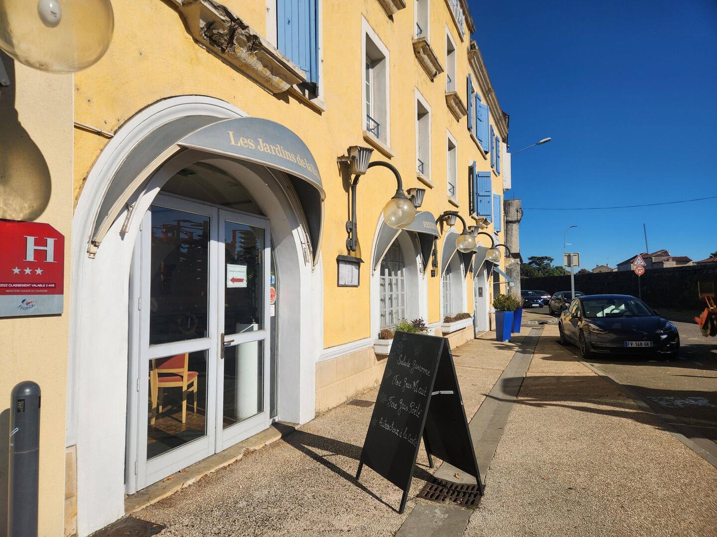 Our hotel by the river