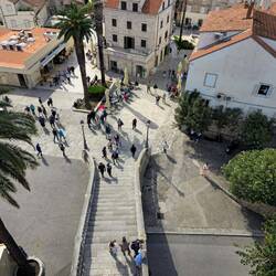 Blick vom Landtor (Kopnena Vrata)