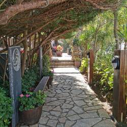 Eingang zum Campingplatz Gaivota