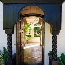 Orientalische Terrasse