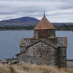 Example of simple & solid Armenian church of the shores of Lake Severn