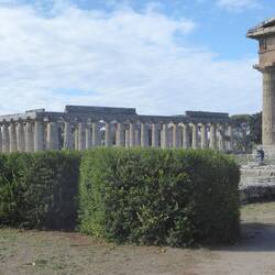 Largest and behind it the oldest temple
