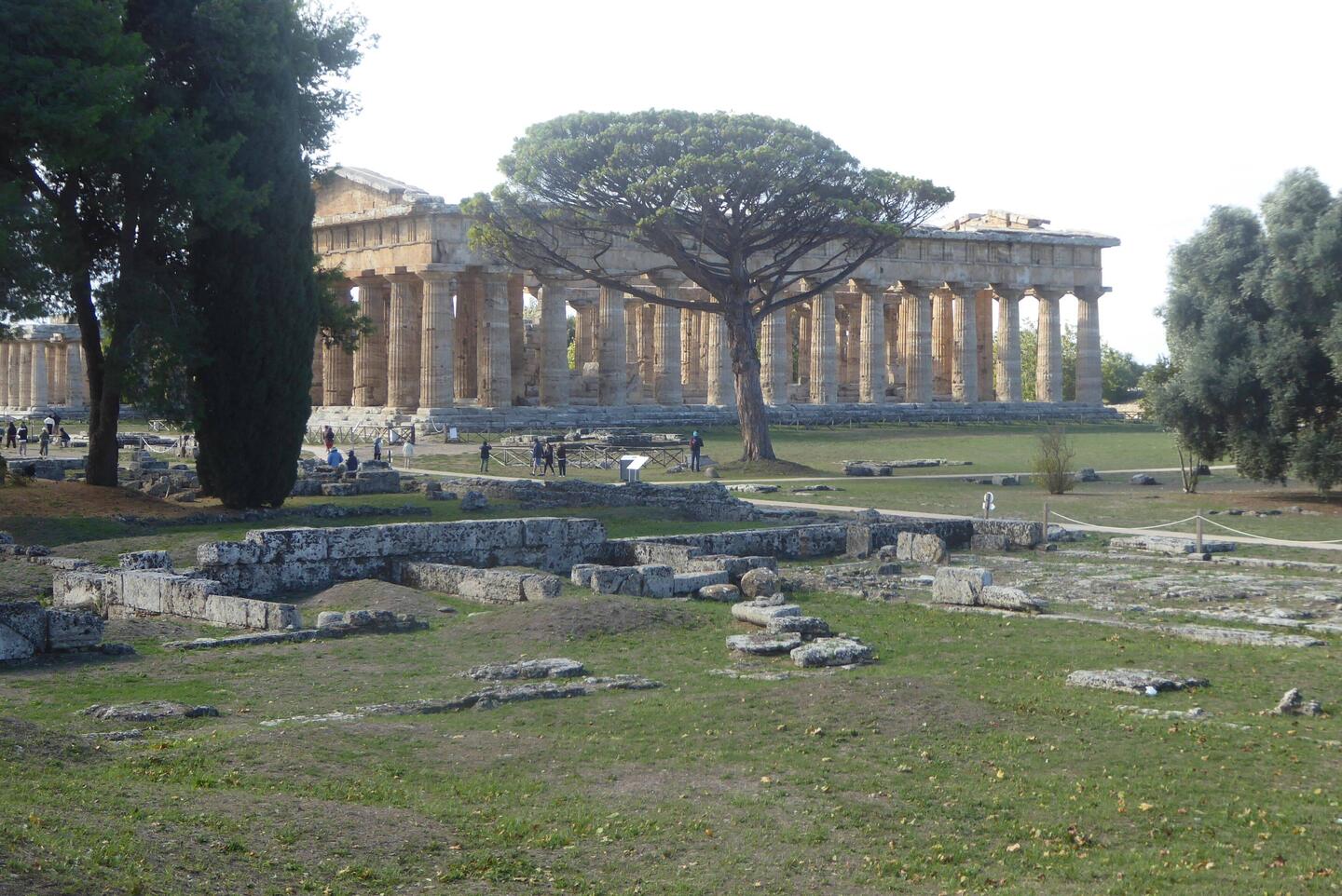 The largest temple built about 480bc