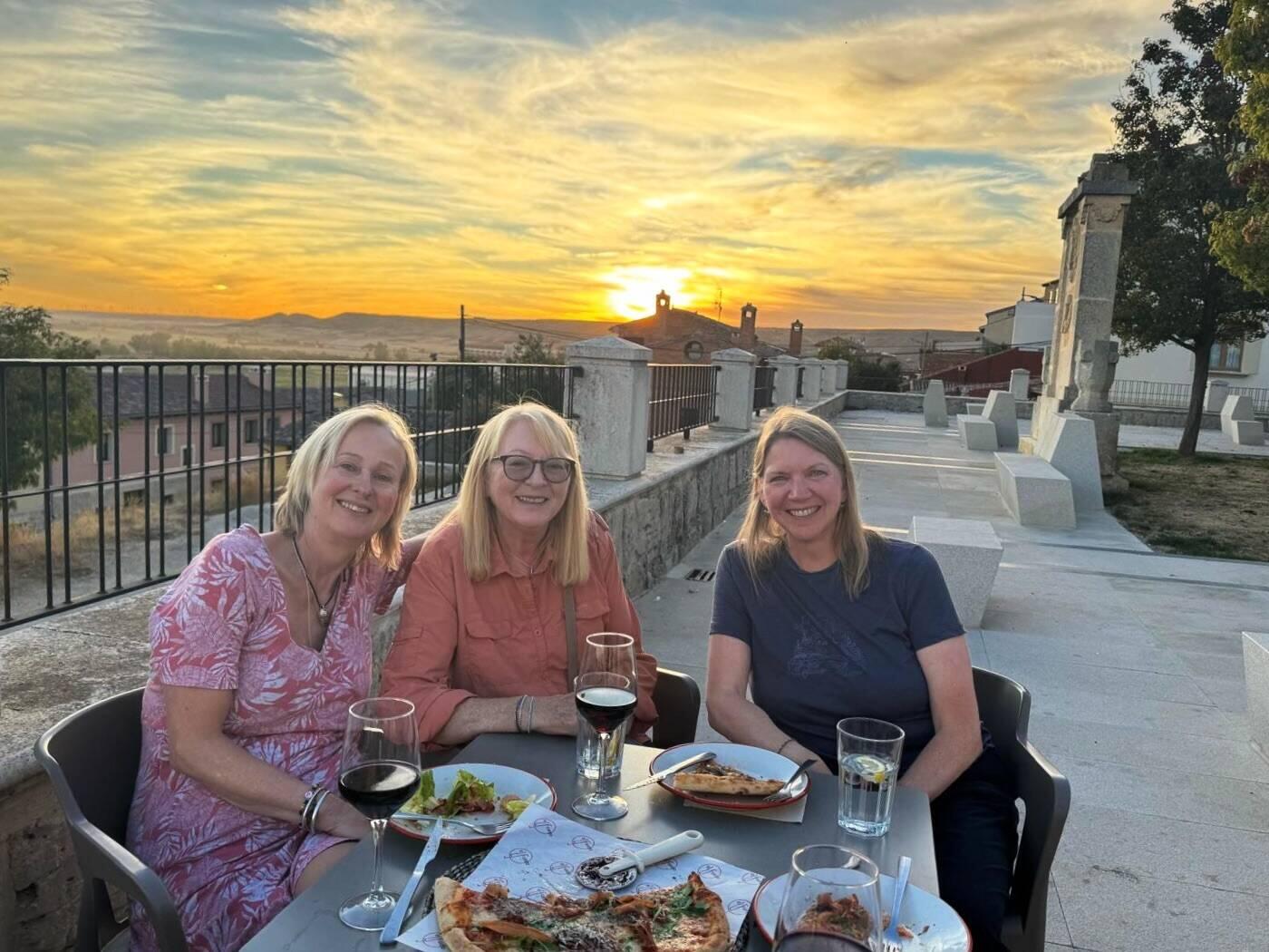 Our last dinner with Veronica, who returns home to the Netherlands tomorrow.