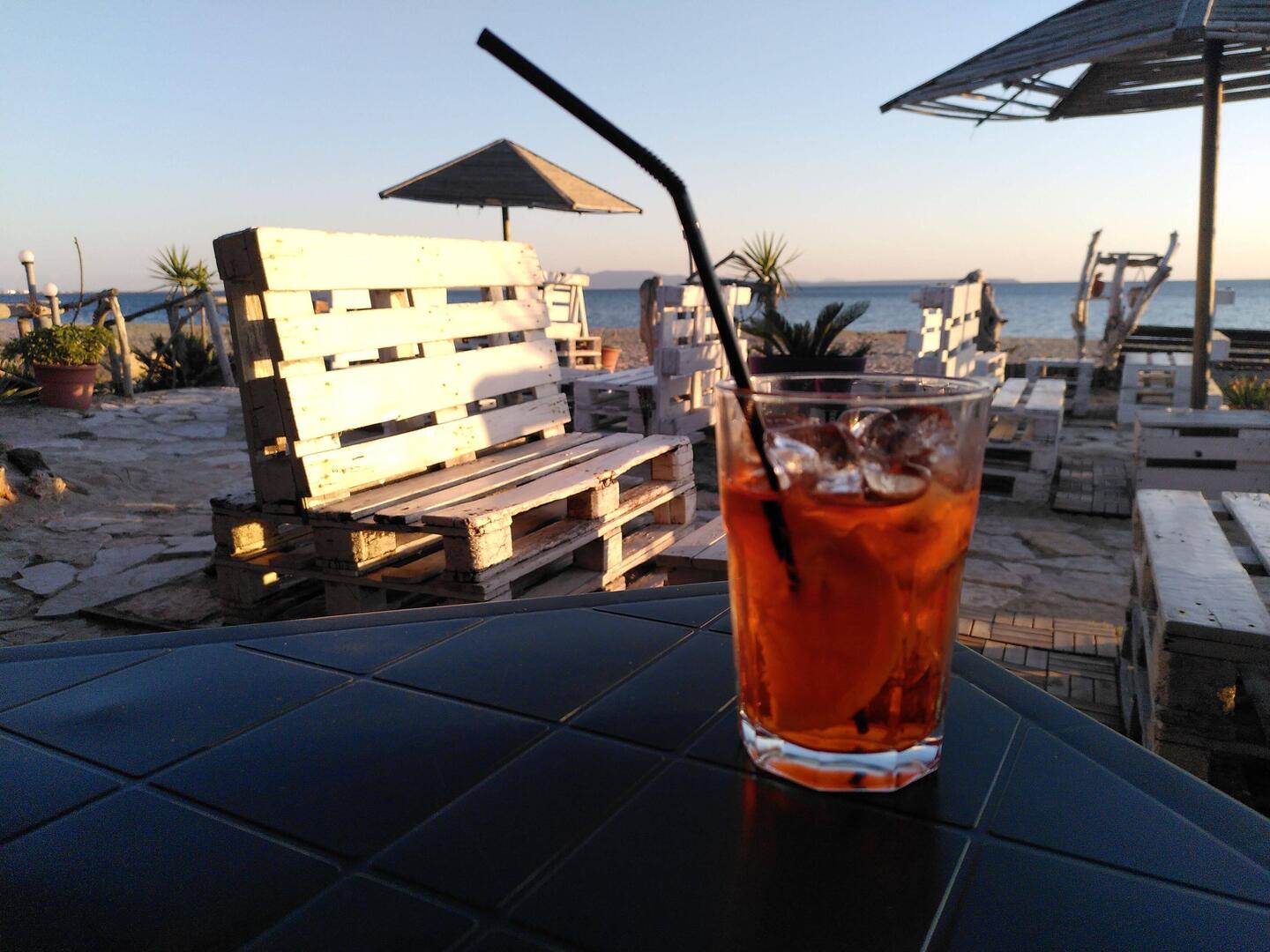 Aperitivo am Strand