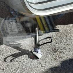 Eingelatscht... Passt