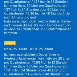 Die Vorhersage macht Mut