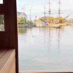 Video from the sauna