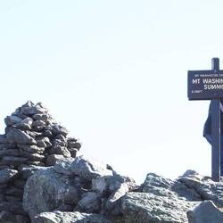 The VERY top of the mountain. Everyone except us got selfies (there was a line waiting)