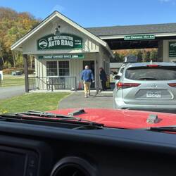 Auto Road entrance, $32 per person