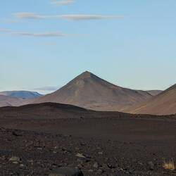 Sooo many volcanic cones changing their colors with every cloud and perspective...