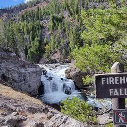 Firehole Falls via Firehole Canyon Drive