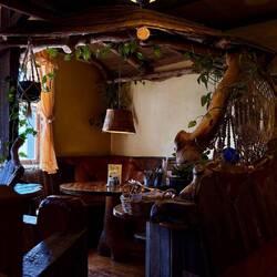 De vierde dag, samen met Julia, begon in the Yellow Deli