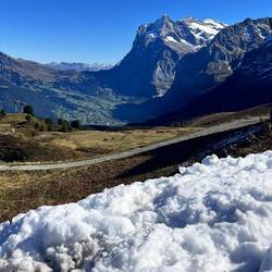Blick nach Grindelwald