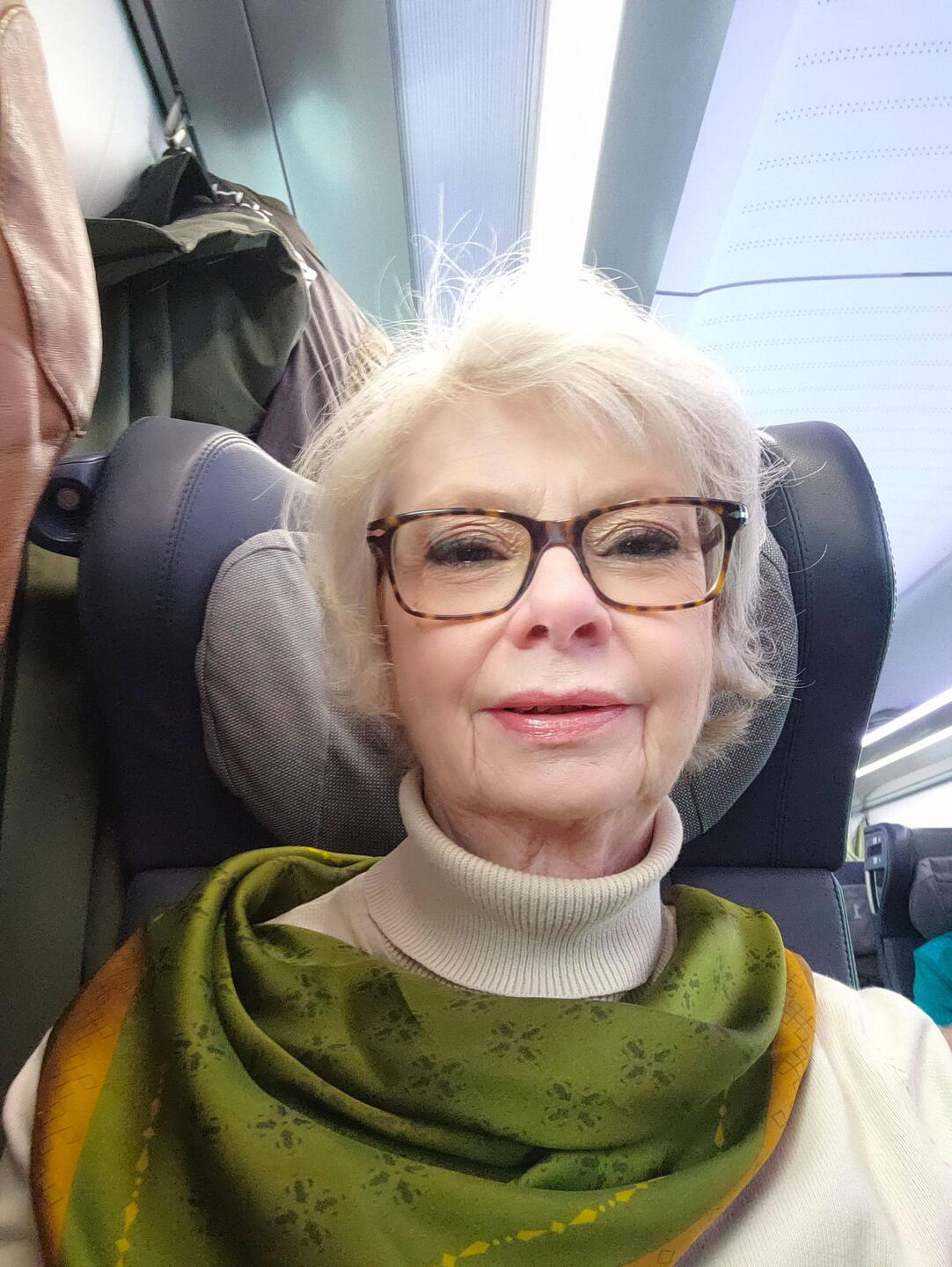 Im ICE nach Frankfurt