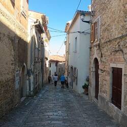 Street in old town Rohinje